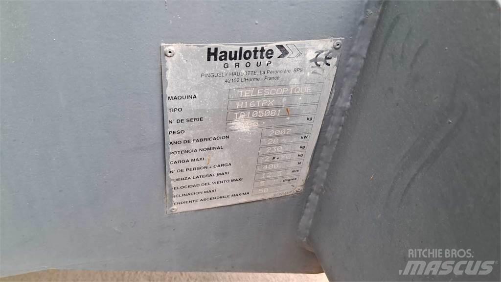 Haulotte H16TPX Teleskopske dvižne ploščadi
