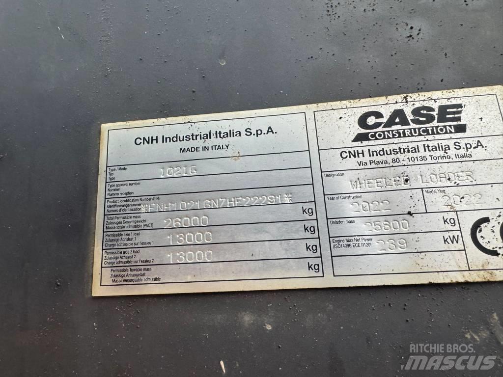 CASE 1121 G Kolesni nakladalci