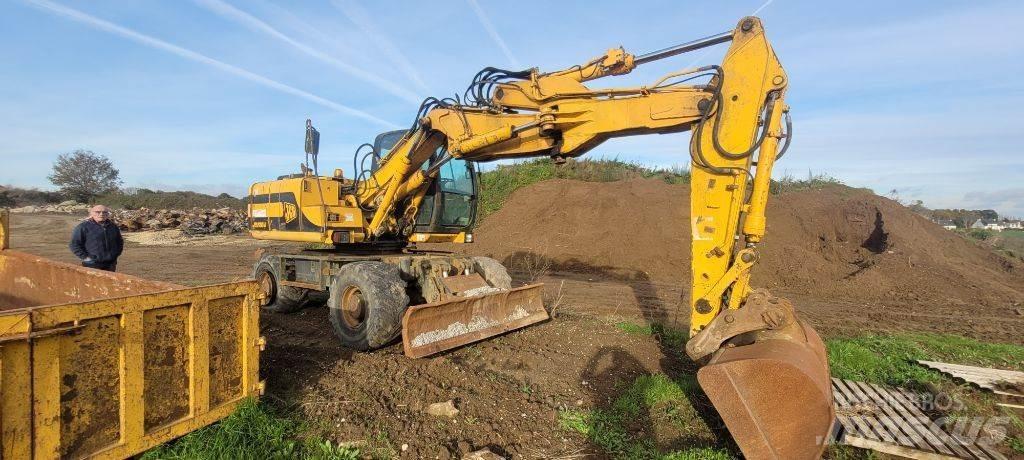 JCB JS 130 W Bagri na kolesih