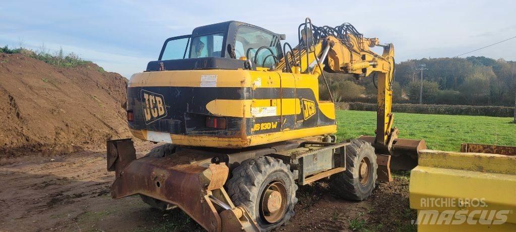JCB JS 130 W Bagri na kolesih
