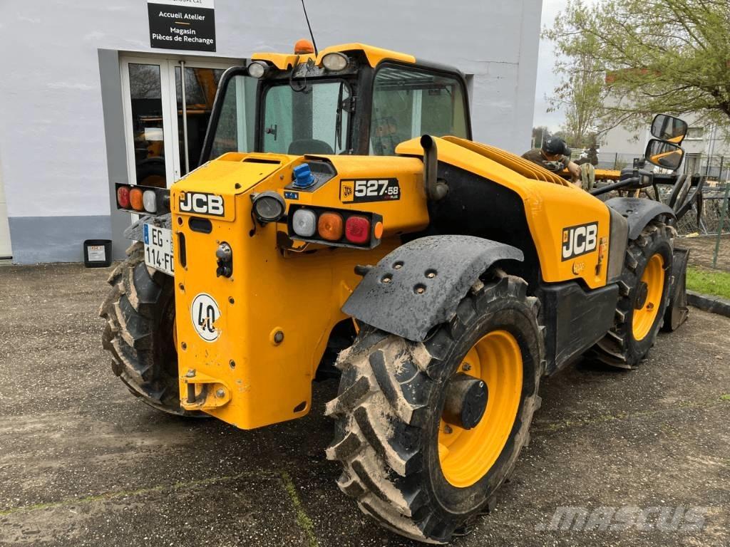 JCB 527-58 Kmetijski teleskopski nakladalci
