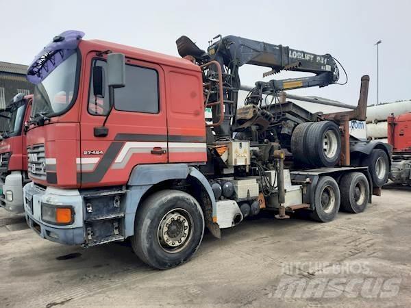 MAN 27.464 6X4 Tovornjaki za hlode