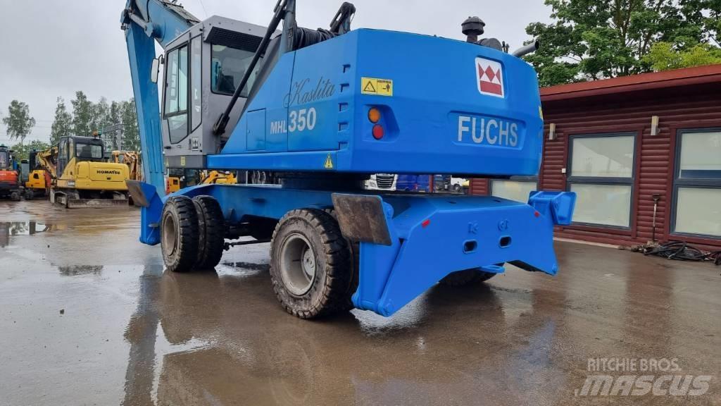 Terex Fuchs MHL 350 Bagri za prekladanje primarnih/sekundarnih surovin