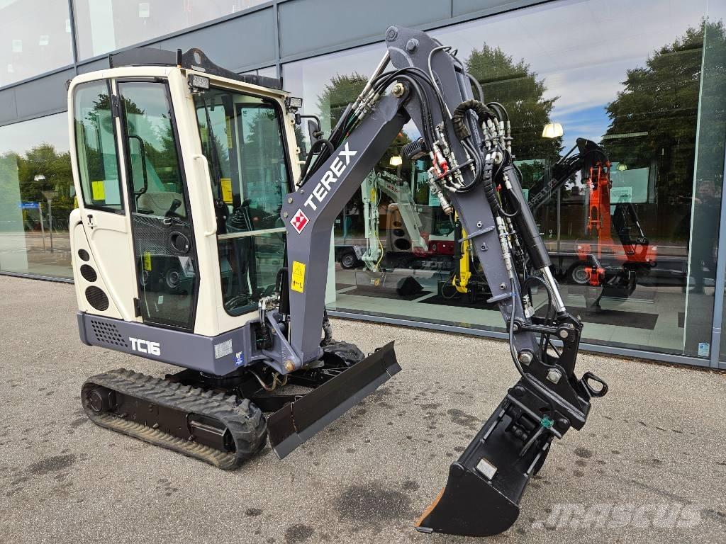 Terex TC 16 Mini bagri <7t