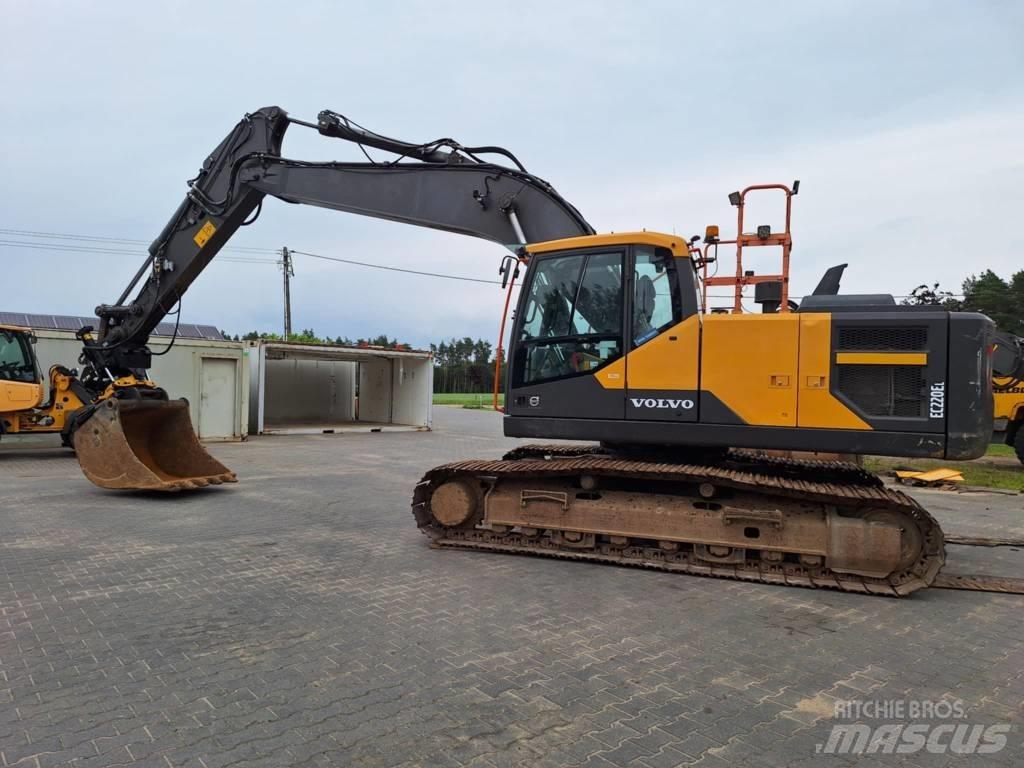Volvo EC 220 EL Bagri goseničarji
