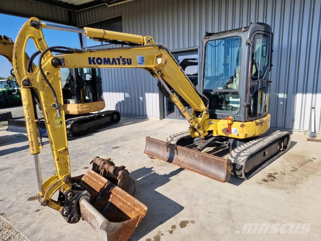 Komatsu PC 35 MR Mini bagri <7t
