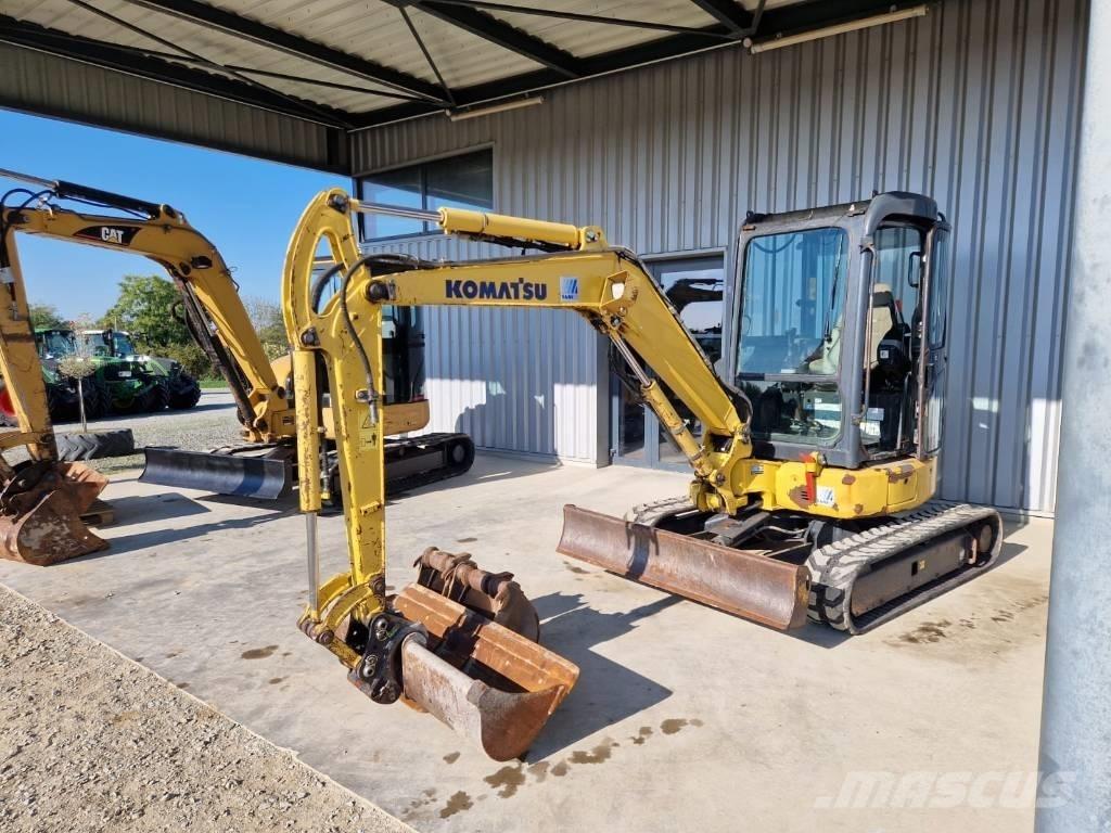Komatsu PC 35 MR Mini bagri <7t