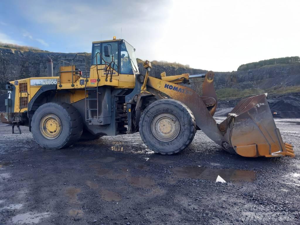 Komatsu WA 600-6 Kolesni nakladalci