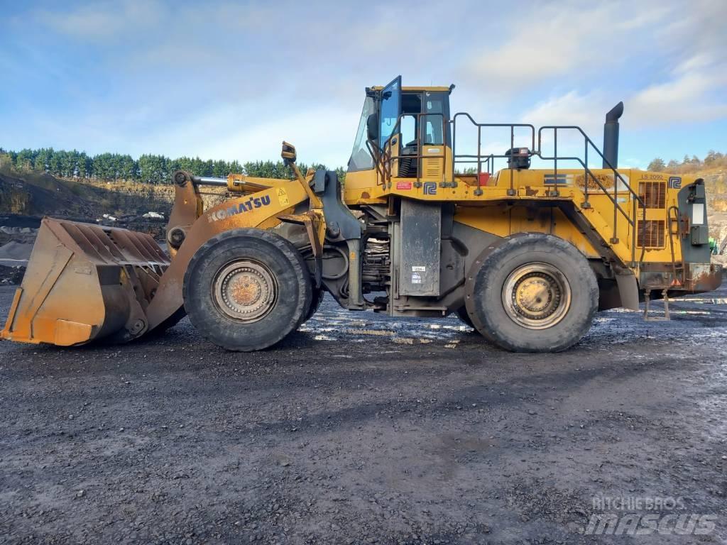 Komatsu WA 600-6 Kolesni nakladalci