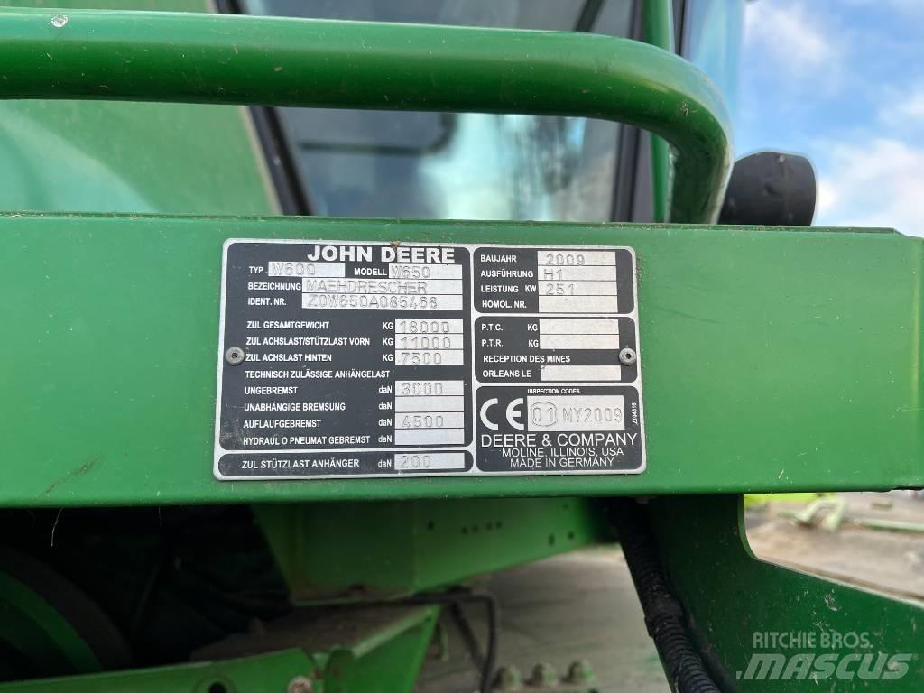 John Deere W 650 i Kombajni