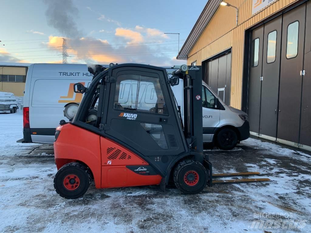 Linde H25T-02 Plinski viličarji