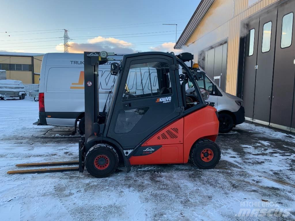 Linde H25T-02 Plinski viličarji