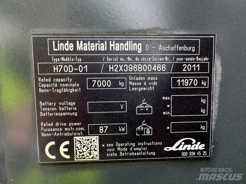 Linde H70D Dizelski viličarji