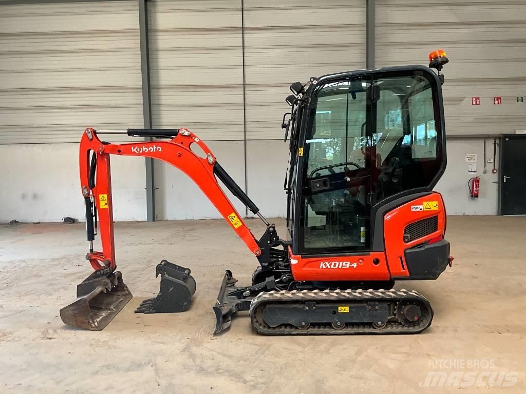 Kubota KX 019-4 Mini bagri <7t