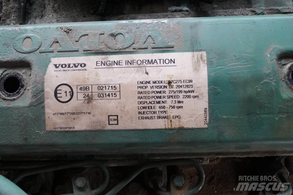 Volvo D7C USED Motorji