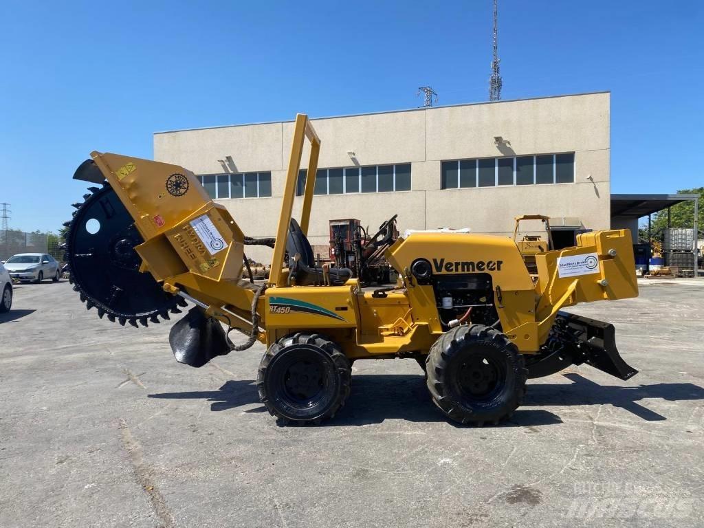 Vermeer RT450 Freze za kopanje jarkov Trenčerji