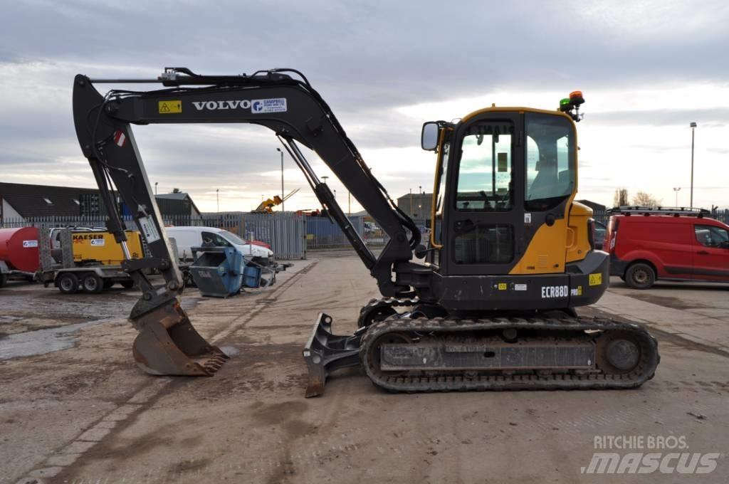 Volvo ECR 88 D Midi bagri 7t – 12t