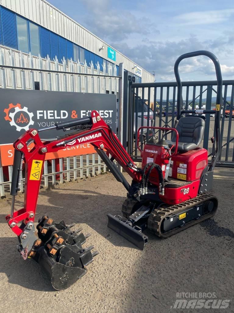 Yanmar SV 08 Mini bagri <7t