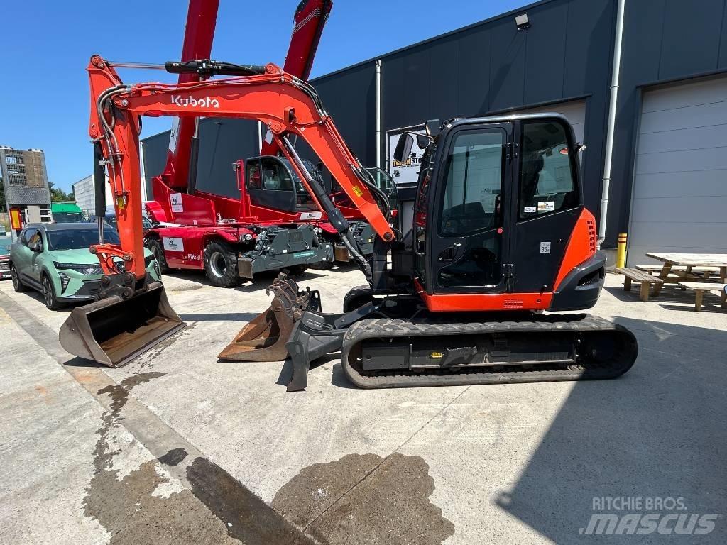 Kubota KX 080-4 Midi bagri 7t – 12t