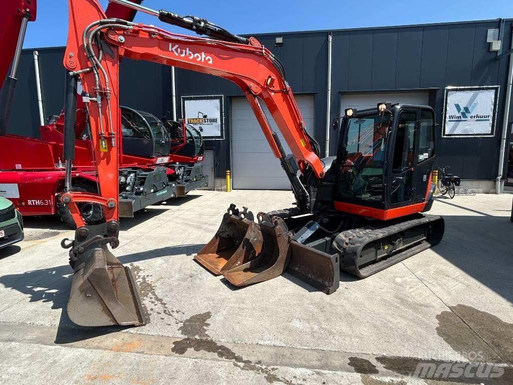 Kubota KX 080-4 Midi bagri 7t – 12t