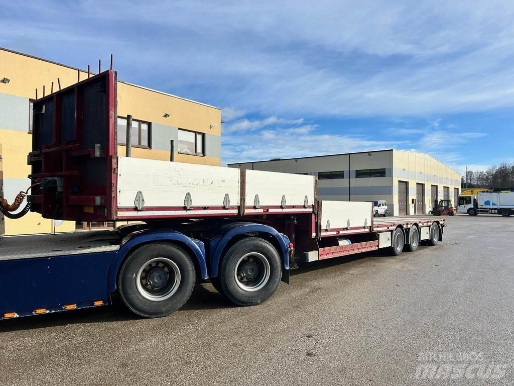 HRD 3-AXLE JUMBO Nizko noseče polprikolice
