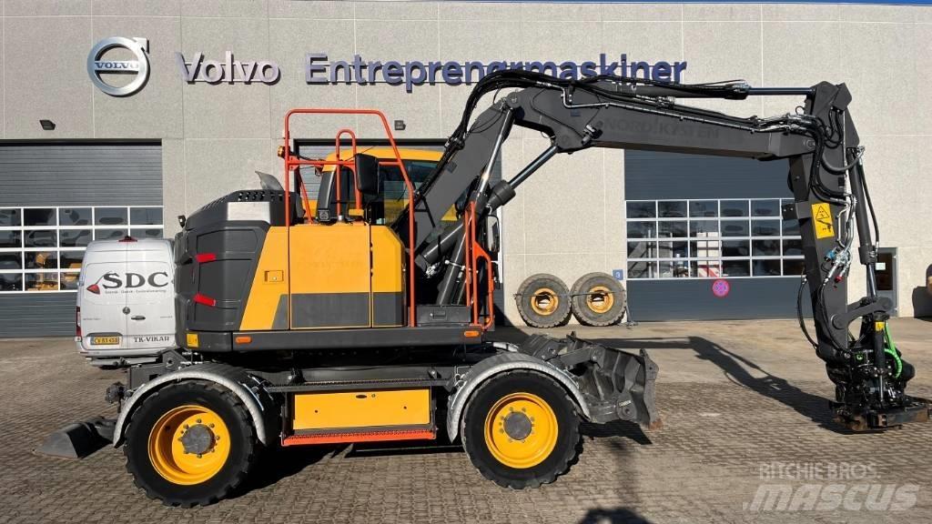 Volvo EWR130E Bagri na kolesih