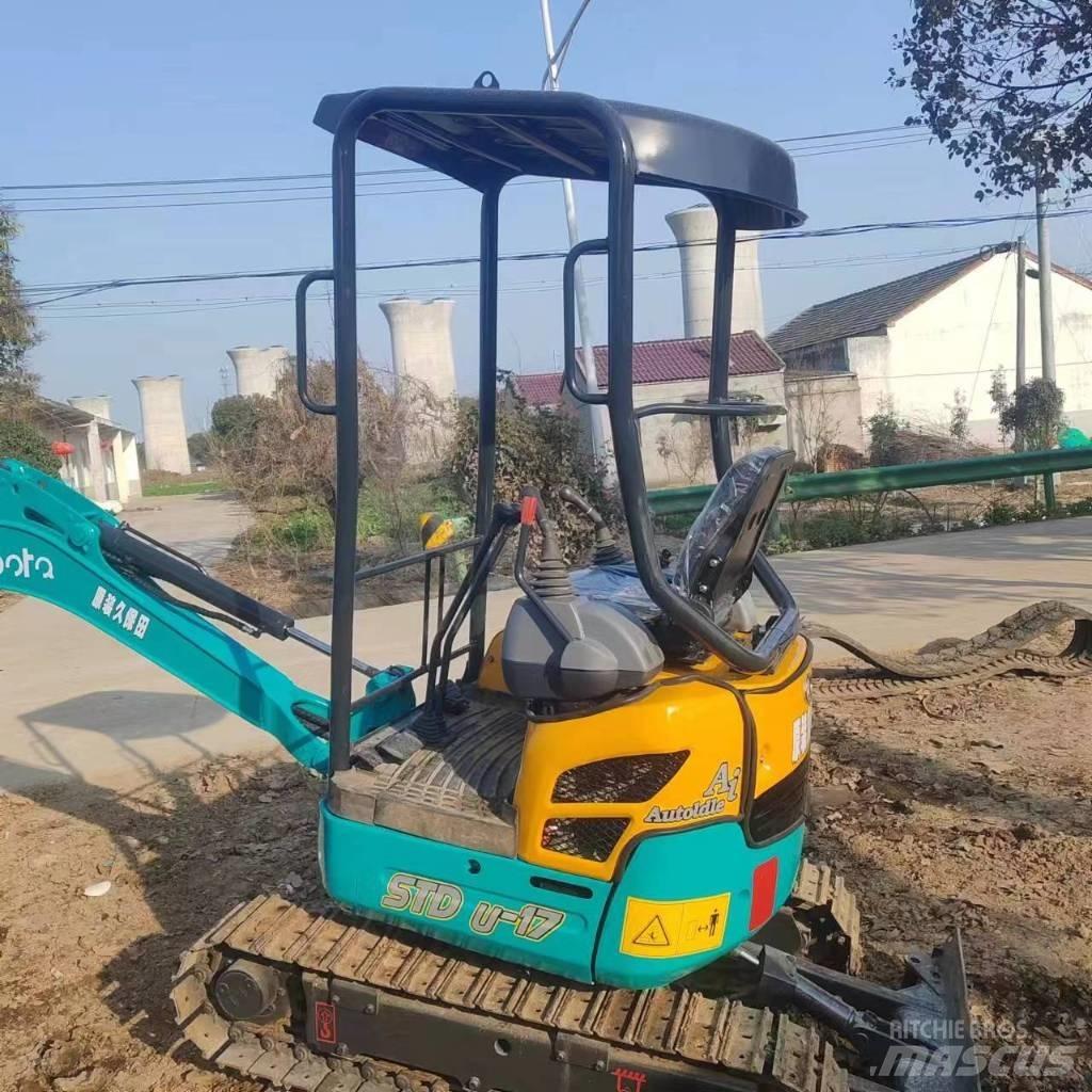 Kubota U 17 Mini bagri <7t