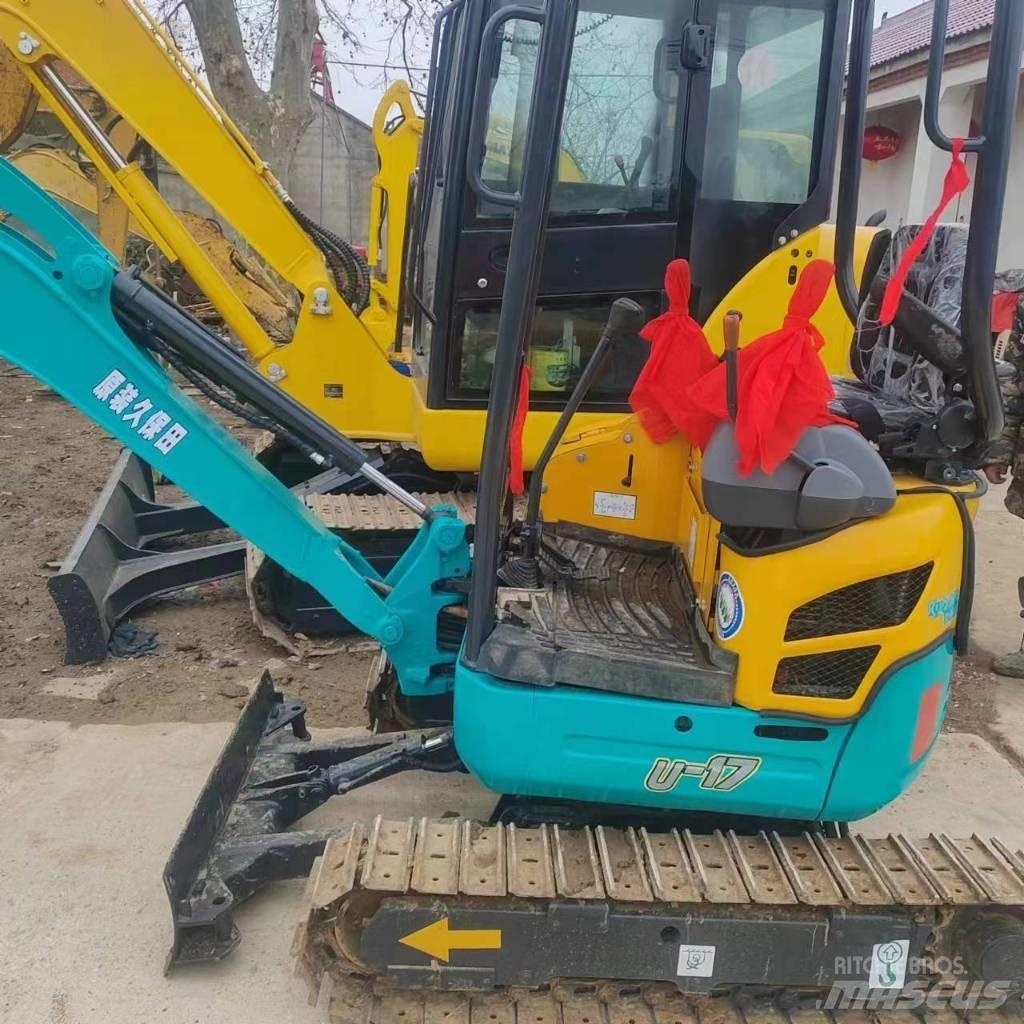 Kubota U 17 Mini bagri <7t