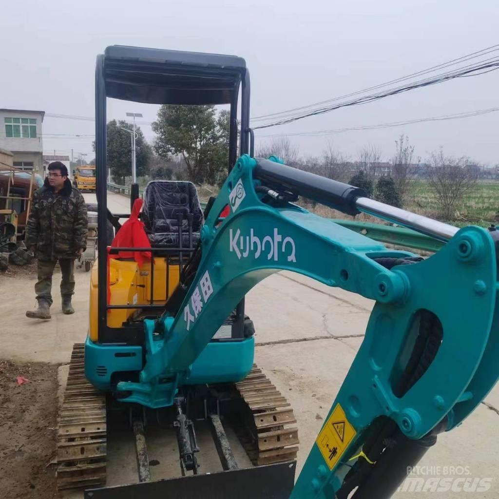 Kubota U 17 Mini bagri <7t