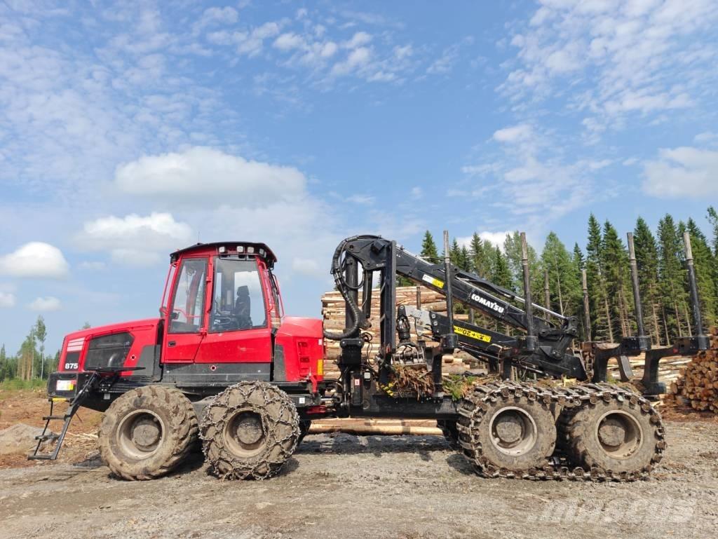 Komatsu 875 Forwarderji