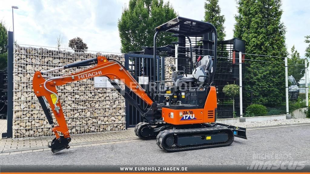 Hitachi ZX 17 U-6 Mini bagri <7t
