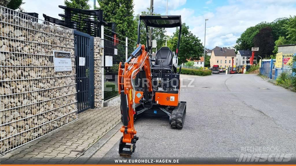 Hitachi ZX 17 U-6 Mini bagri <7t