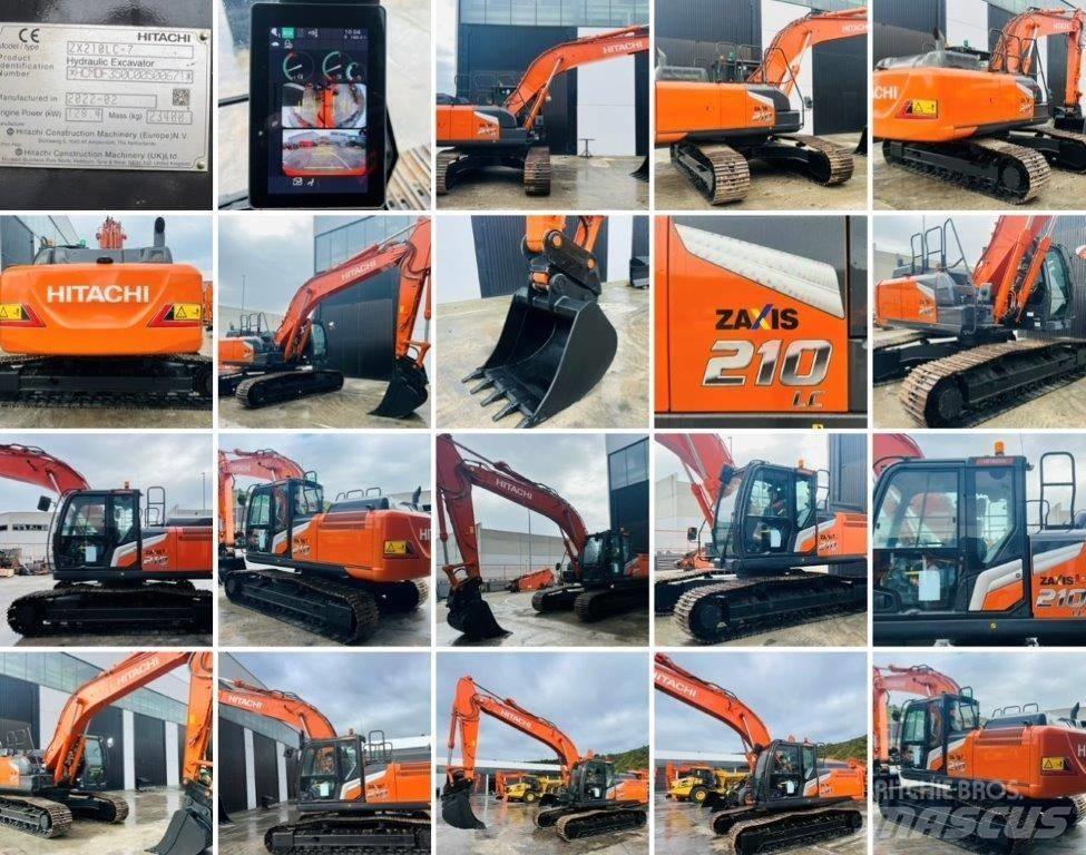 Hitachi ZX 210 LC-7 Bagri goseničarji