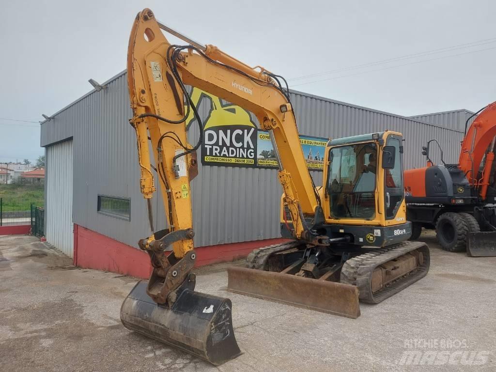 Hyundai R 80 CR Midi bagri 7t – 12t