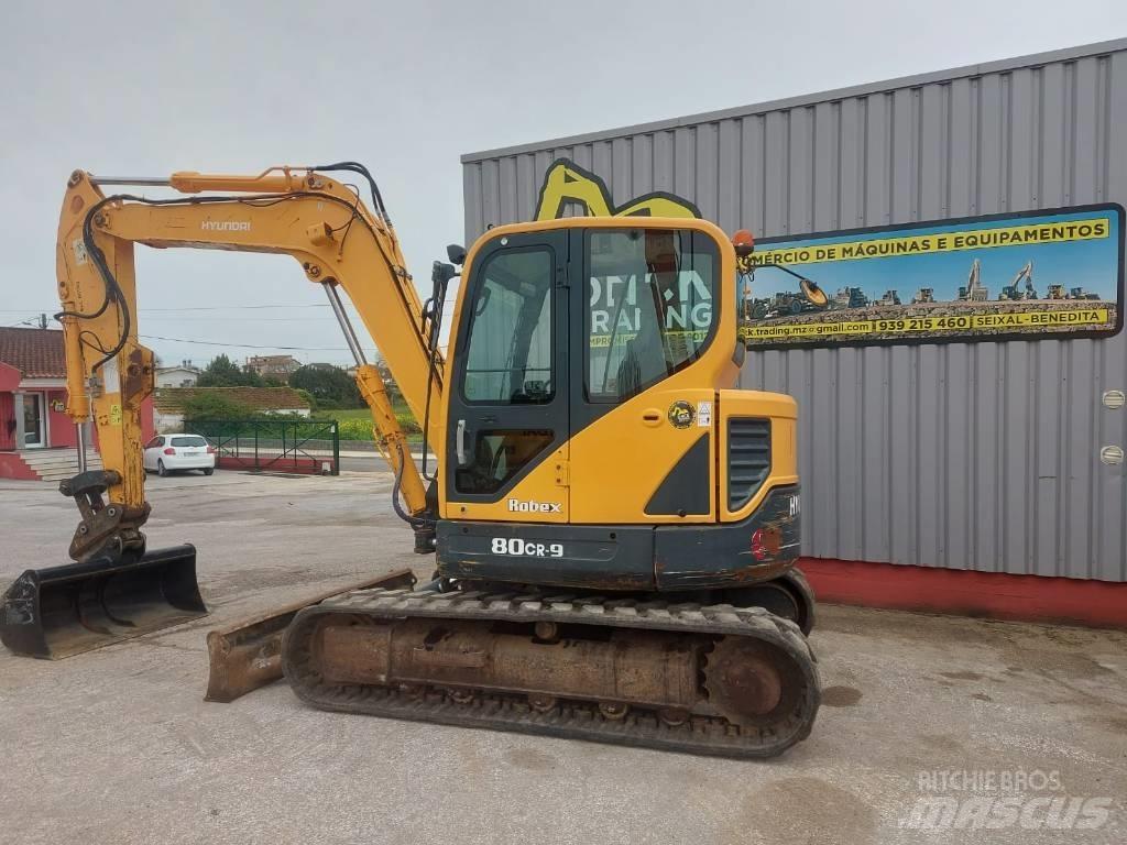 Hyundai R 80 CR Midi bagri 7t – 12t