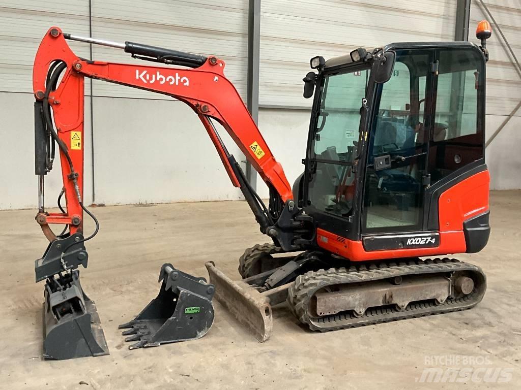 Kubota KX 027-4 Mini bagri <7t