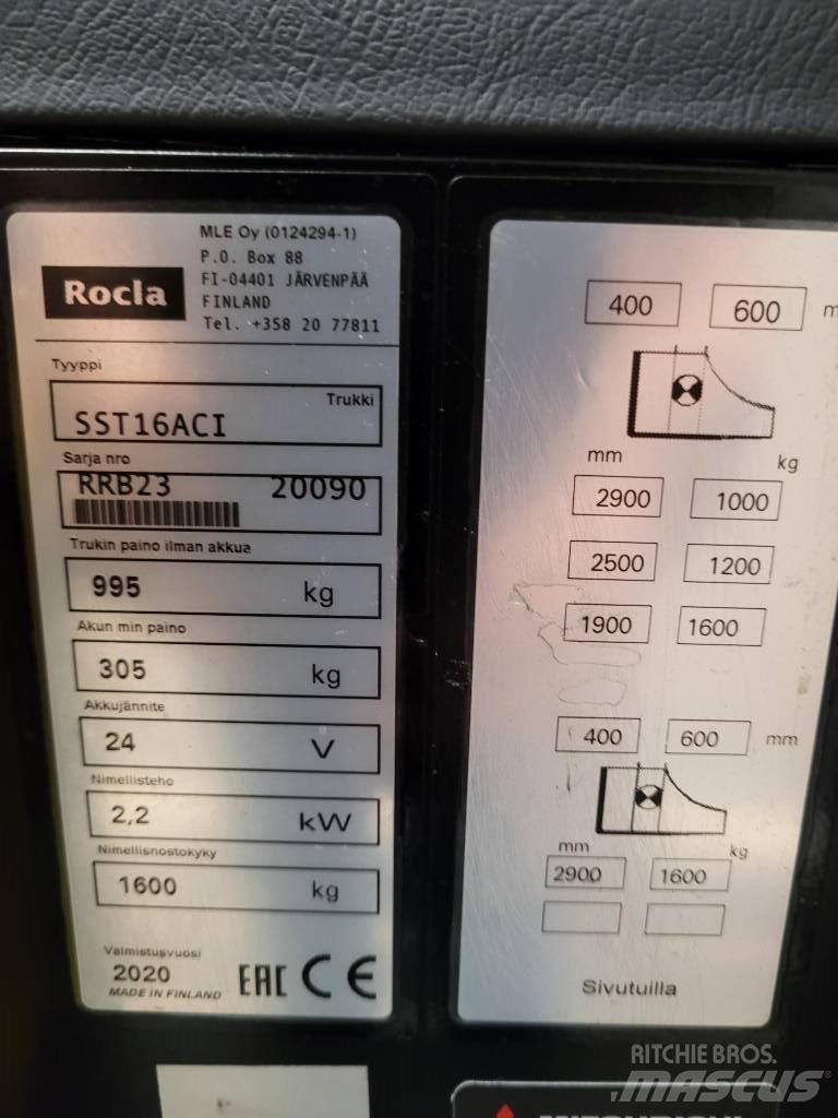 Rocla SST16 ACI Samopogonski ročni viličarji