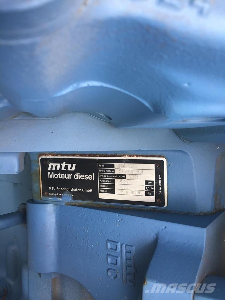 MTU 12V 4000 USED Motorji