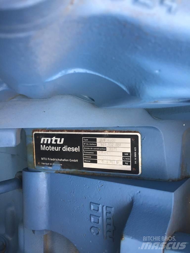 MTU 12V4000 USED Motorji