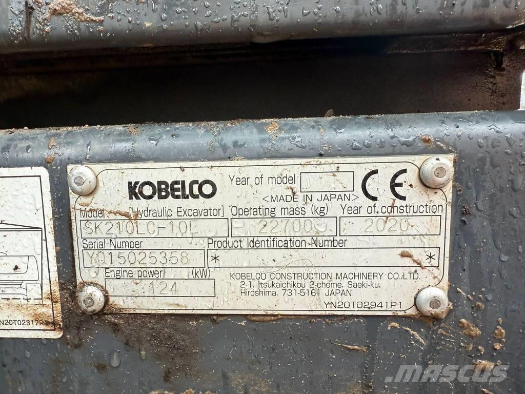 Kobelco SK 210 LC-10 Bagri goseničarji