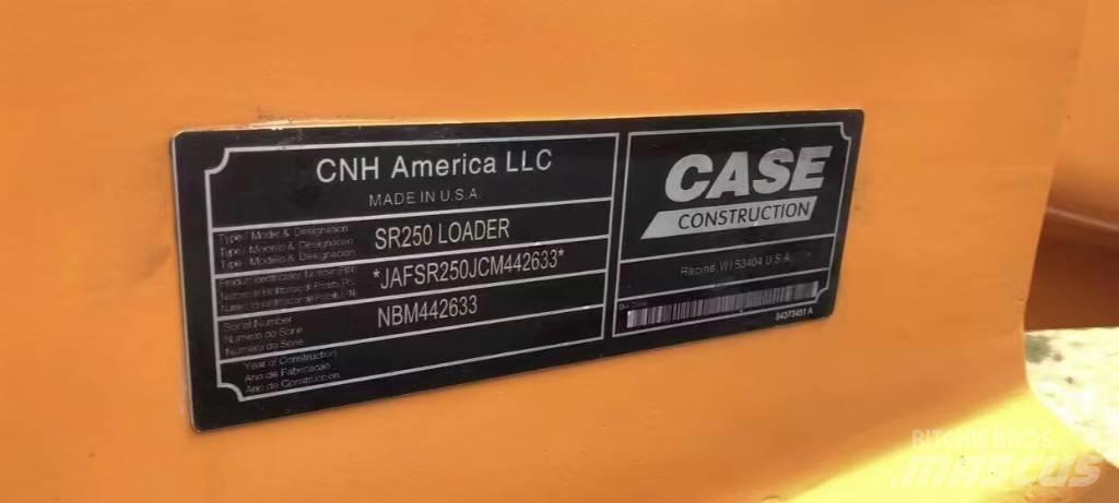 CASE SR 250 Skid steer mini nakladalci
