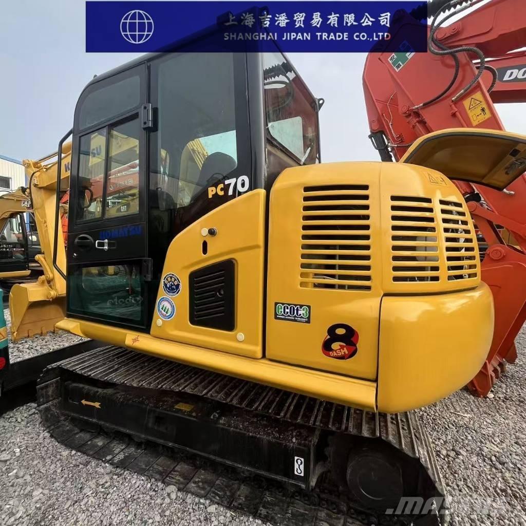Komatsu PC 70 Bagri goseničarji