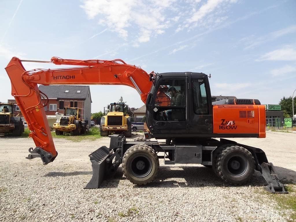 Hitachi ZX 160 W Bagri na kolesih