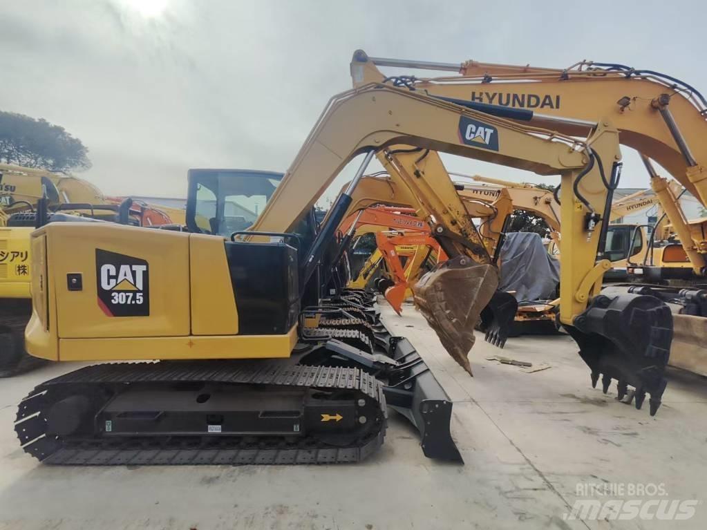 CAT 307.5 Bagri goseničarji