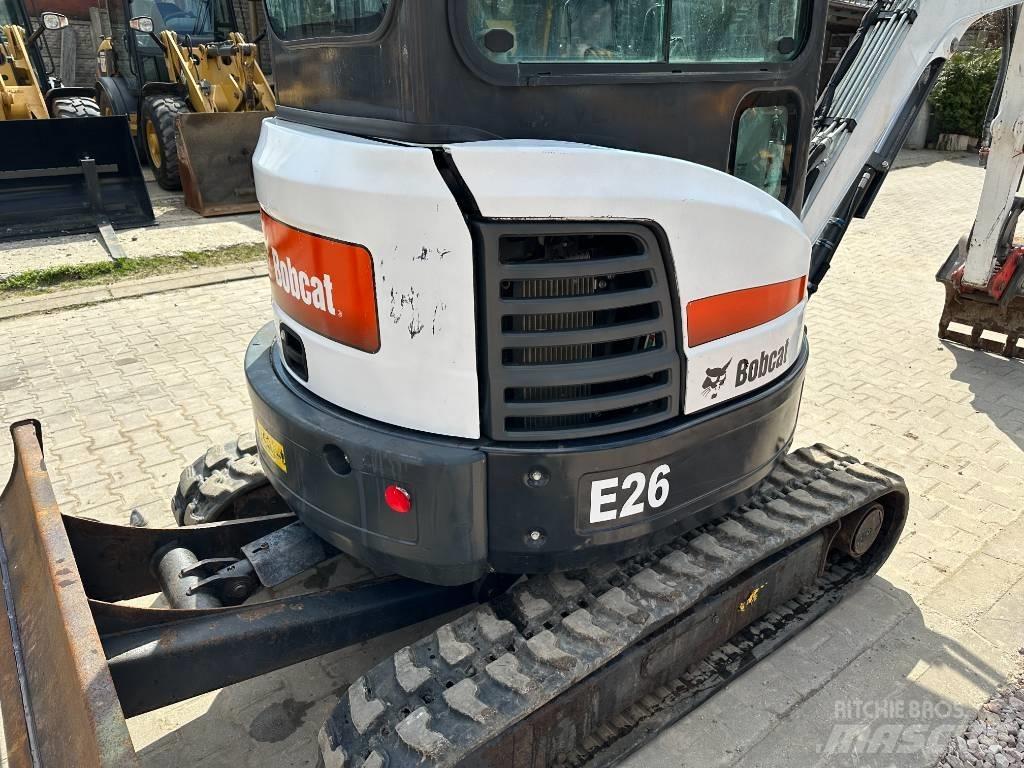 Bobcat E 26 Mini bagri <7t