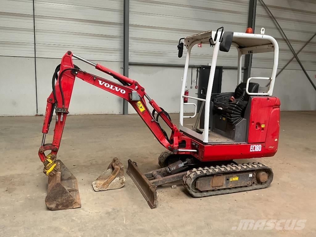 Volvo EC 18 D Mini bagri <7t