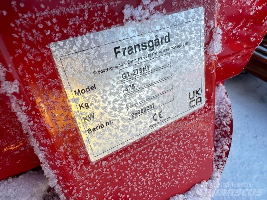 Fransgård GT 275 HY Snežne deske in plugi