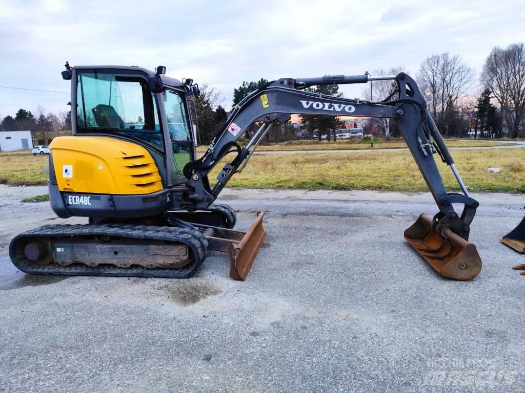 Volvo ECR 48 C Mini bagri <7t