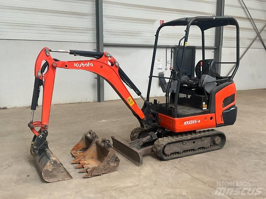 Kubota KX 015-4 Mini bagri <7t