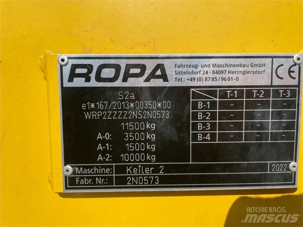 Ropa KEILER 2 Stroji za žetje krompirja